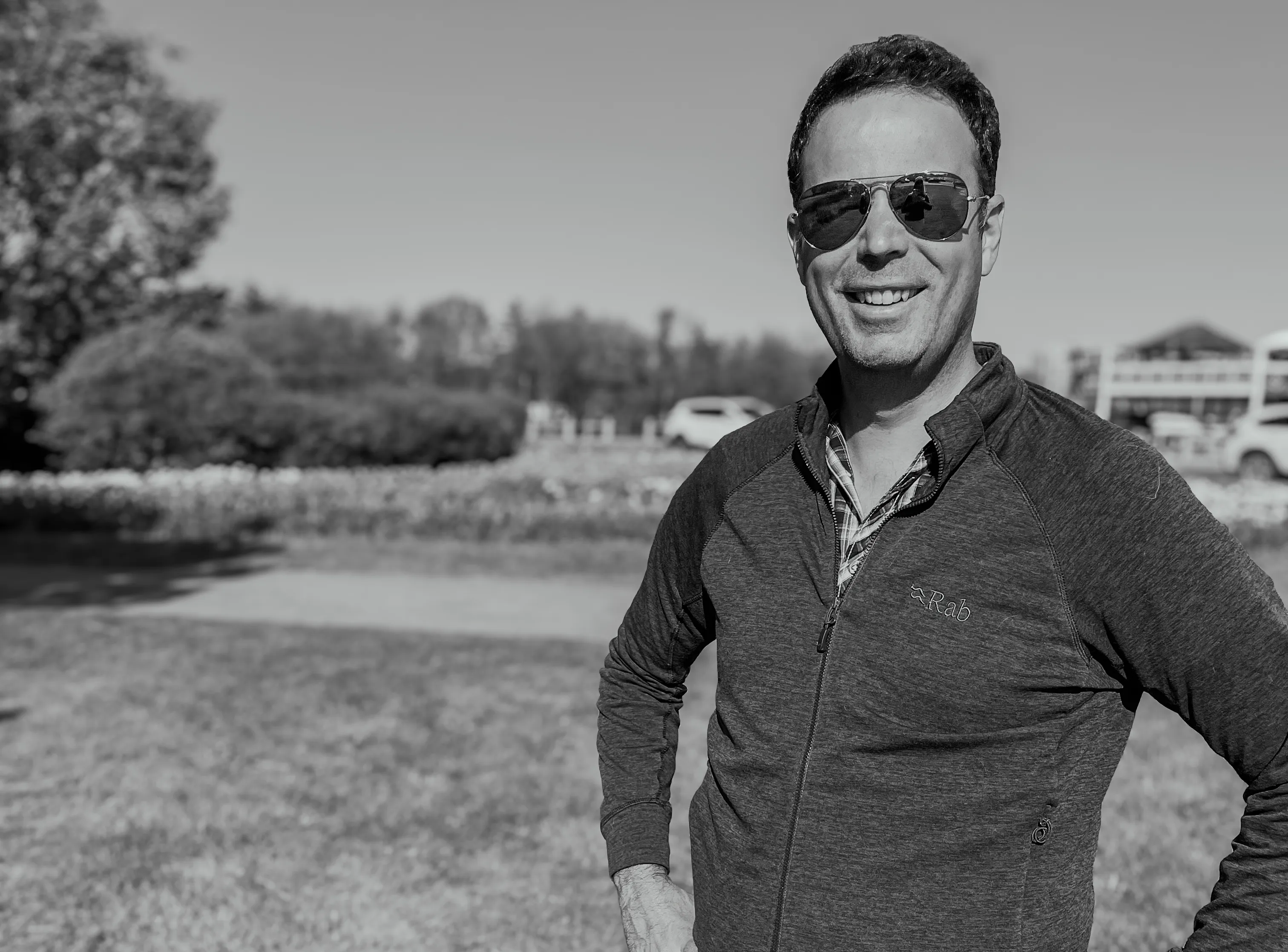 A person sitting at a desk in front of a computer
